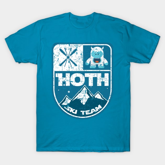 Hoth Ski Team T-Shirt by hauntedjack